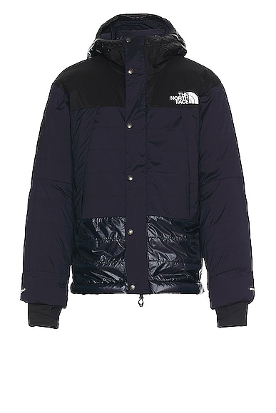 The North Face X Project U 50/50 Mountain Jacket in Tnf Black & Aviator Navy