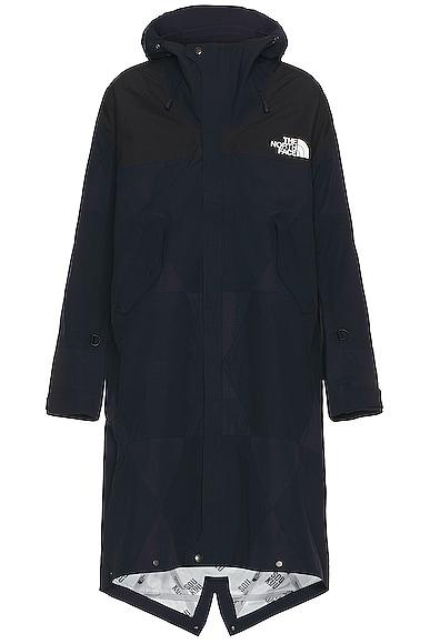 The North Face X Project U Geodesic Shell Jacket in Tnf Black & Aviator Navy