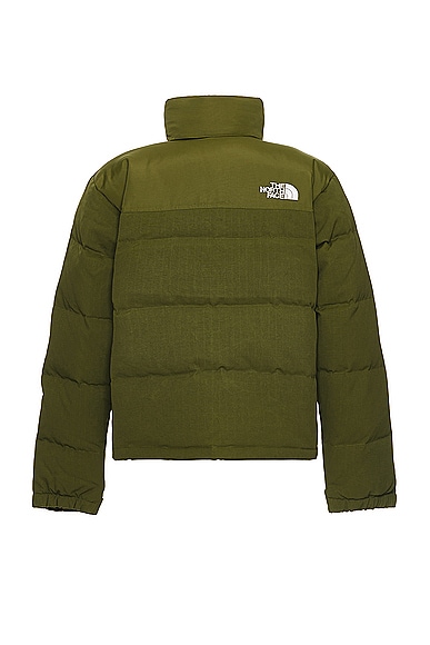 Shop The North Face 92 Ripstop Nuptse Jacket In Forest Olive