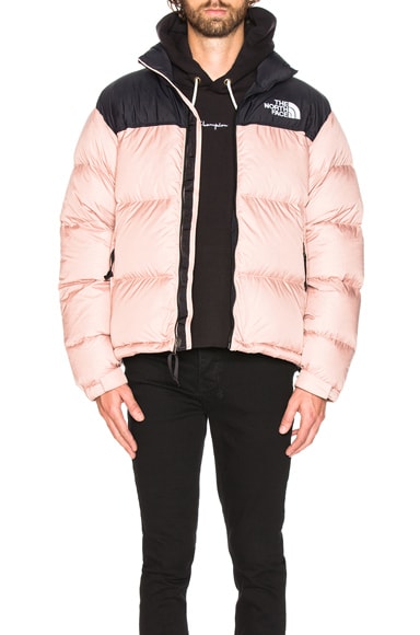 The North Face 1996 Retro Nuptse Jacket in Misty Rose FWRD