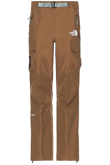 The North Face X Project U Geodesic Shell Pants in Sepia Brown