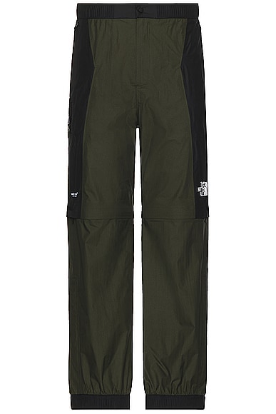 The North Face Soukuu Hike Convertible Shell Pant in TNF Black & Forest Night