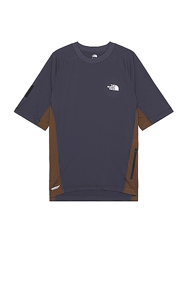 The North Face Soukuu Trail Run Short Sleeve Tee in Periscope Grey