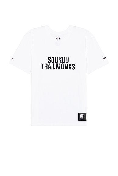 The North Face Soukuu Hike Technical Graphic Tee in Bright White
