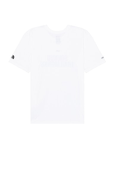 Shop The North Face Soukuu Hike Technical Graphic Tee In Bright White