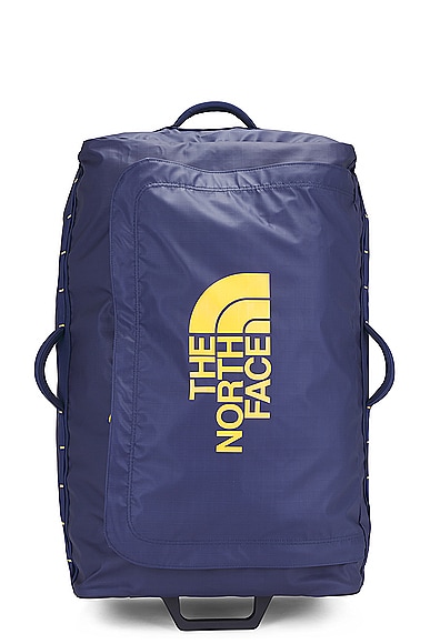 The North Face Base Camp Voyager 29 Roller in Summit Navy & Summit Gold