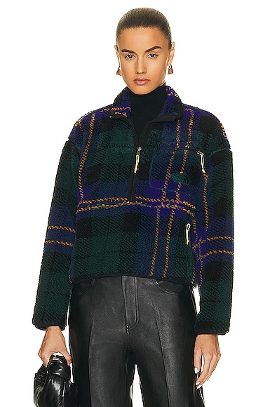Jacquard Extreme Pile Pullover Sweater