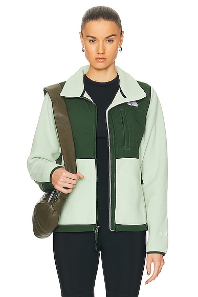 The North Face Denali Jacket in Misty Sage & Pine Needle