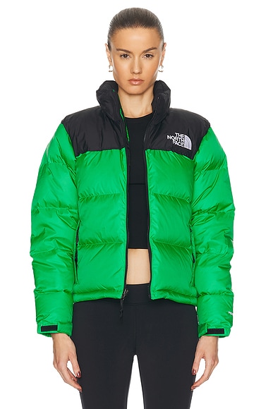Shop The North Face 1996 Retro Nuptse Jacket In Optic Emerald