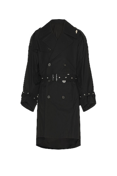 Balloon Shaped Trench Coat