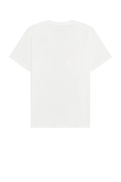 Takahiromiyashita The Soloist S Logo And Bone Emblem Pocket Tee In White