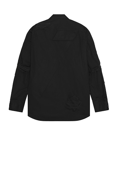 Takahiromiyashita The Soloist Back Gusset Sleeve Photo In Black