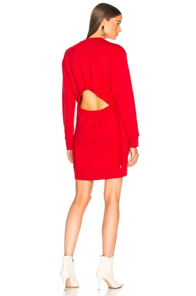 Tibi cheap sweatshirt dress