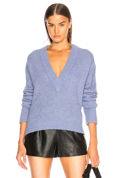 Airy Alpaca V-Neck Sweater