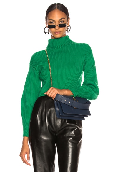 Merino Rib Structured Pullover