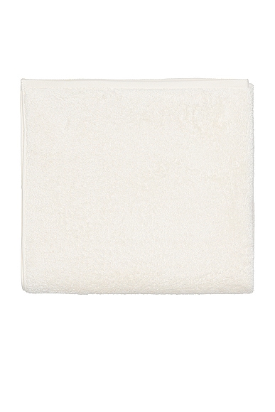 Shop Tekla Bath Towel In Ivory