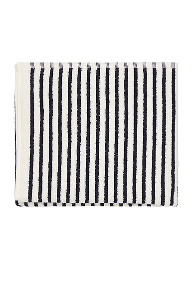 Tekla Stripe Hand Towel In Sailor Stripes