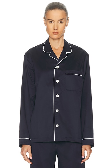 Tekla Pyjama Shirt in Chelsea