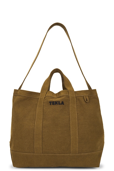 Tekla Beach Bag in Olive