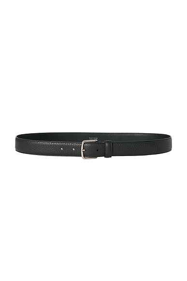 The Row Classic Belt in Black Ans
