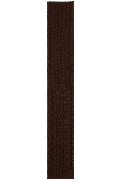 The Row Tana Tie in Brown