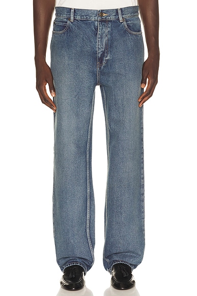 The Row Vanya Jean in Vintage Indigo