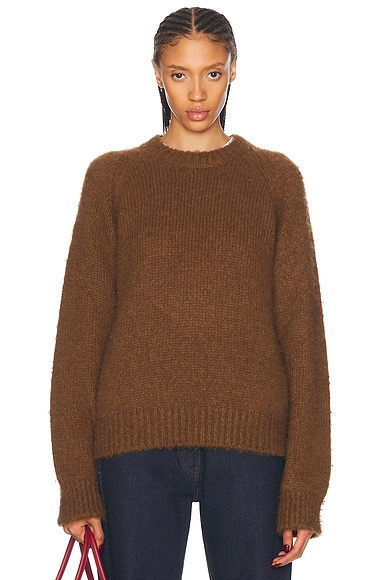 The Row Bruno Sweater in Tobacco