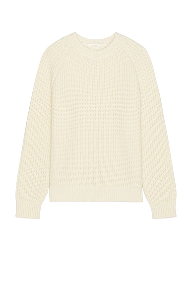 The Row Adonis Pullover Sweater in Ivory