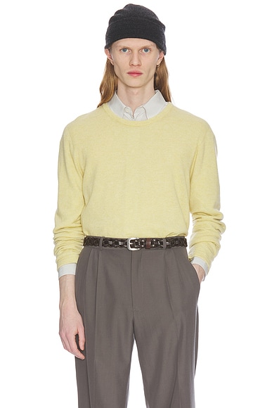 The Row Casas Top in Pale Yellow