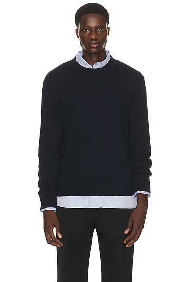 The Row Cyrus Top in Dark Navy