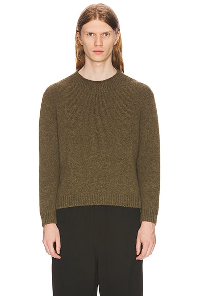 The Row Markhim Top in Autumn Green