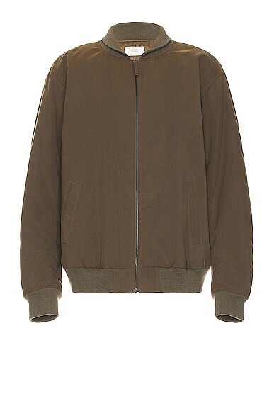 The Row Shawn Puffer in Brown
