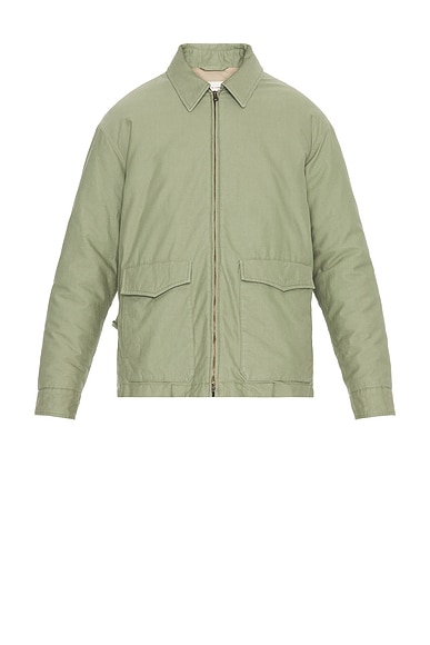 The Row Justo Jacket in Fossil