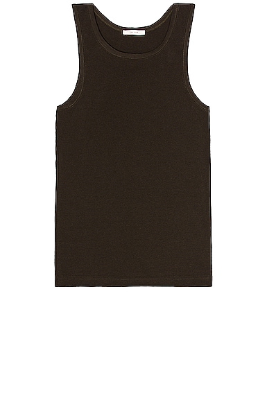 The Row Erte Tank in Charcoal