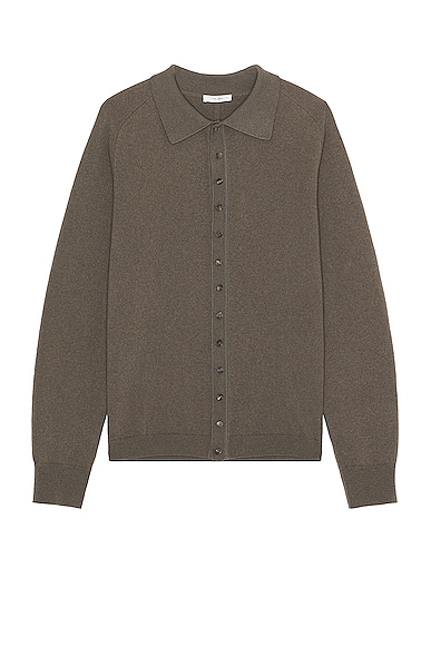 The Row Sinclair Top in Grey Green