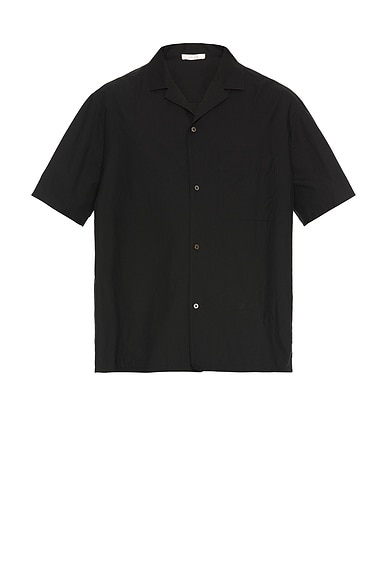 The Row Jiro Shirt in Black