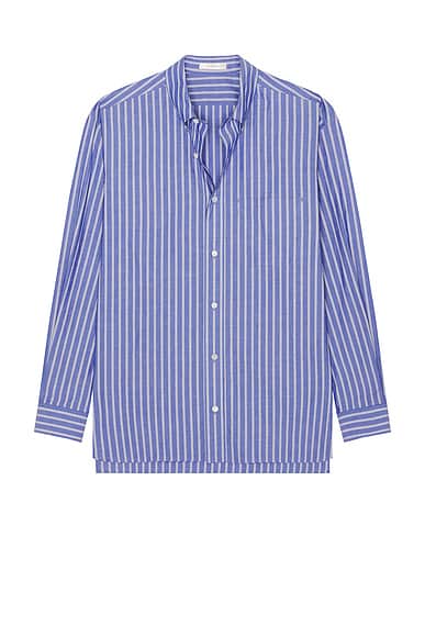 『3年保証』 Homme Plisse Issey Miyake シャツ - Blue Charcoal | FWRD トップス