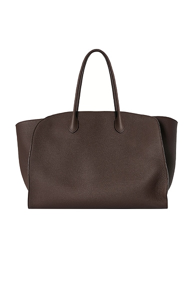 The Row Marlo 17 Bag in Deep Brown Ans