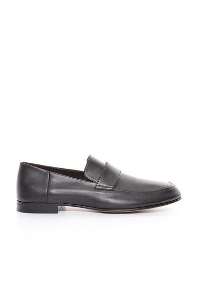 Needles Heeled Papillon Stitched Mule Suede in Black | FWRD