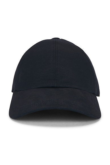 The Row Caspian Hat in Dark Navy