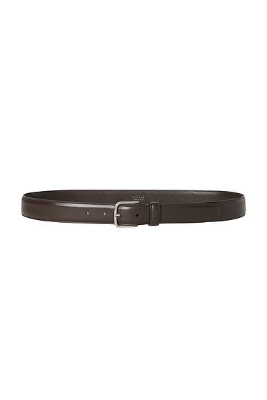 The Row Classic Belt in Dark Brown ANS