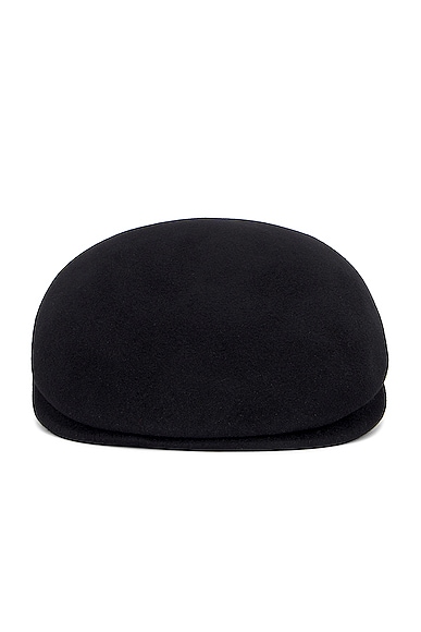 The Row Xhefri Hat in Black