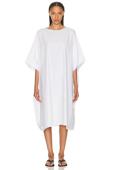 The Row Julen Dress in White