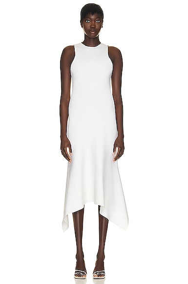 The Row Olinda Dress in Optic White