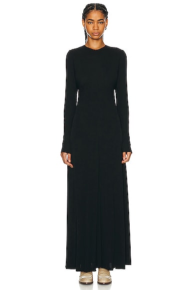The Row Venusia Dress in Black