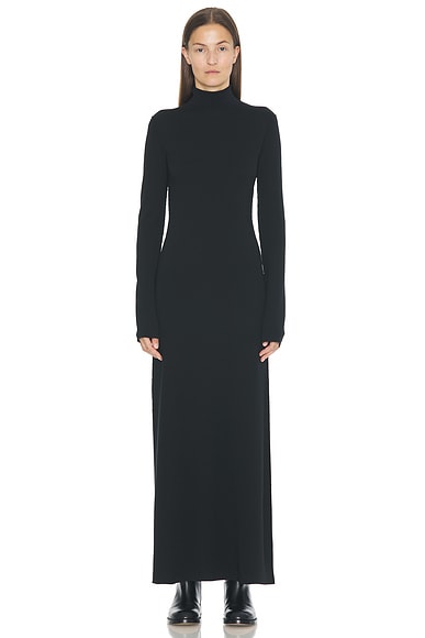 The Row Leoline Dress in Black