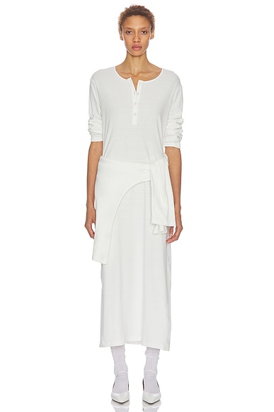 The Row Latoya Dress in White