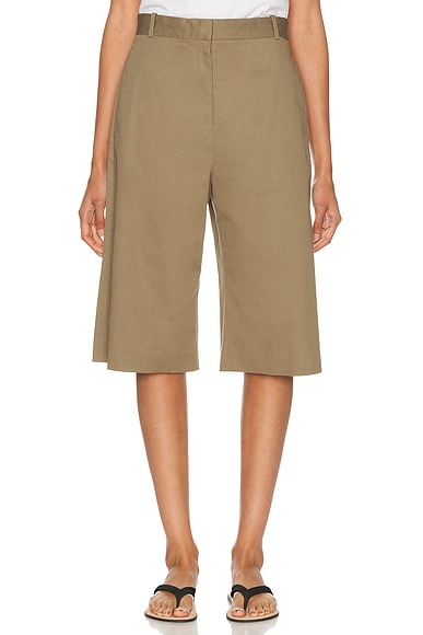 The Row Falk Short in Dark Sand