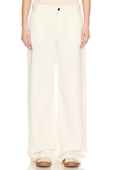 The Row Eglitta Wide Leg in White