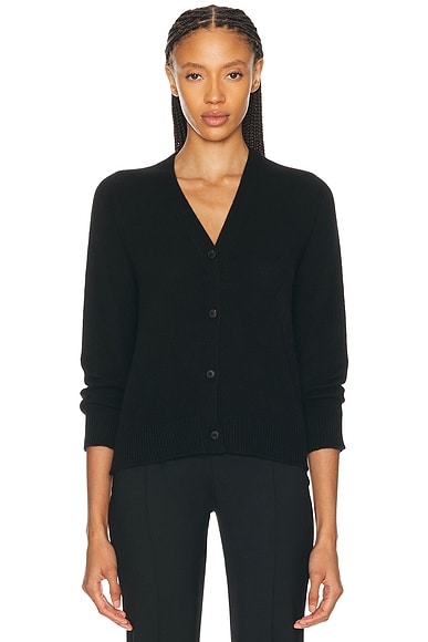 The Row Ovida Cardigan in Black